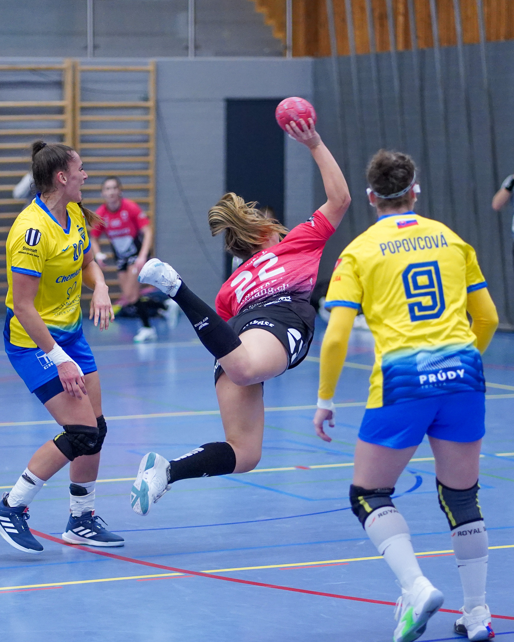 Dafina Mustafa, European Cup, HSC Kreuzlingen vs Iuventa Michalovke