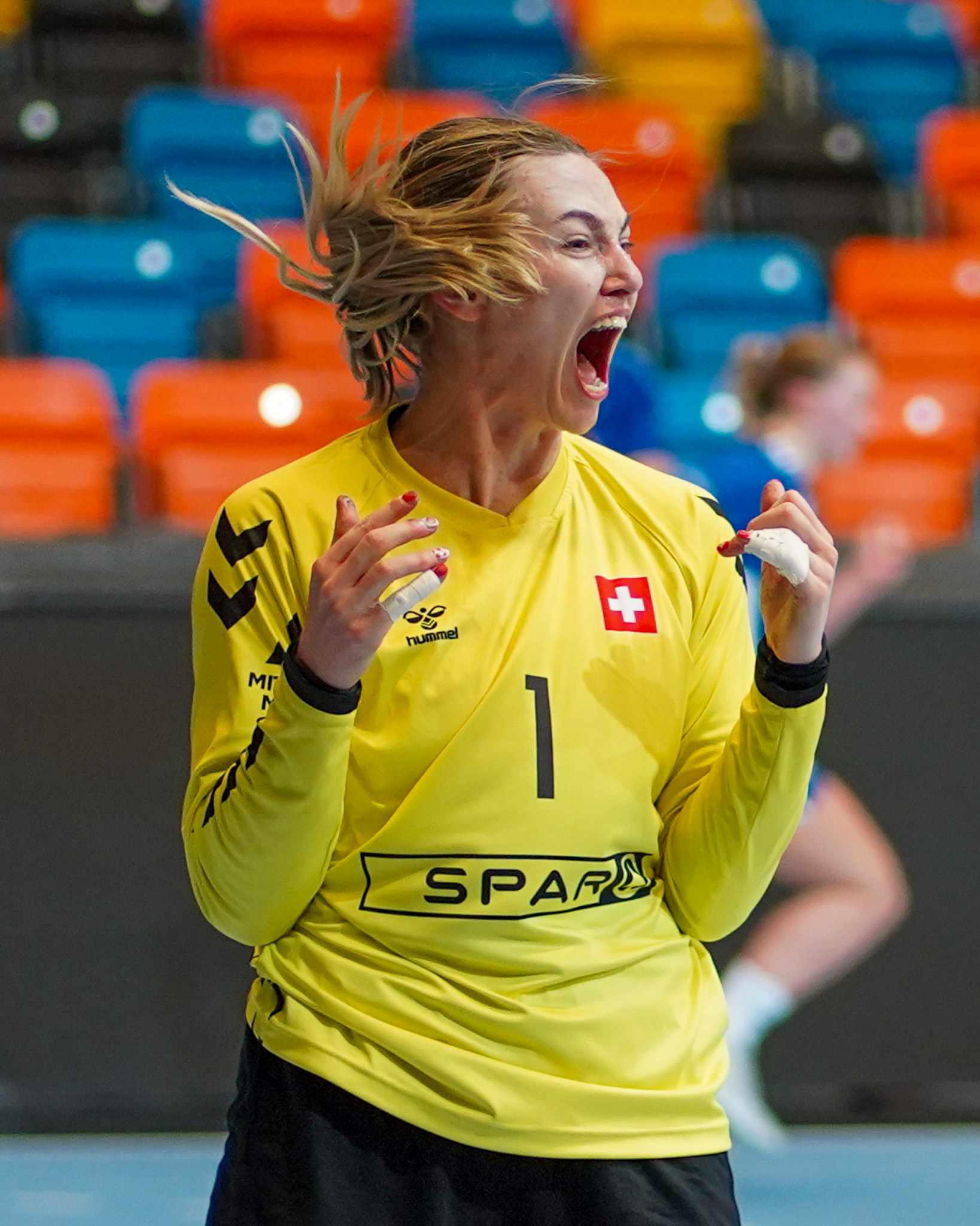 Lea Schüpach, Handball, Island vs Schweiz, Frauennationalmanschaft, Schweiz, EHF Women's Euro 2024