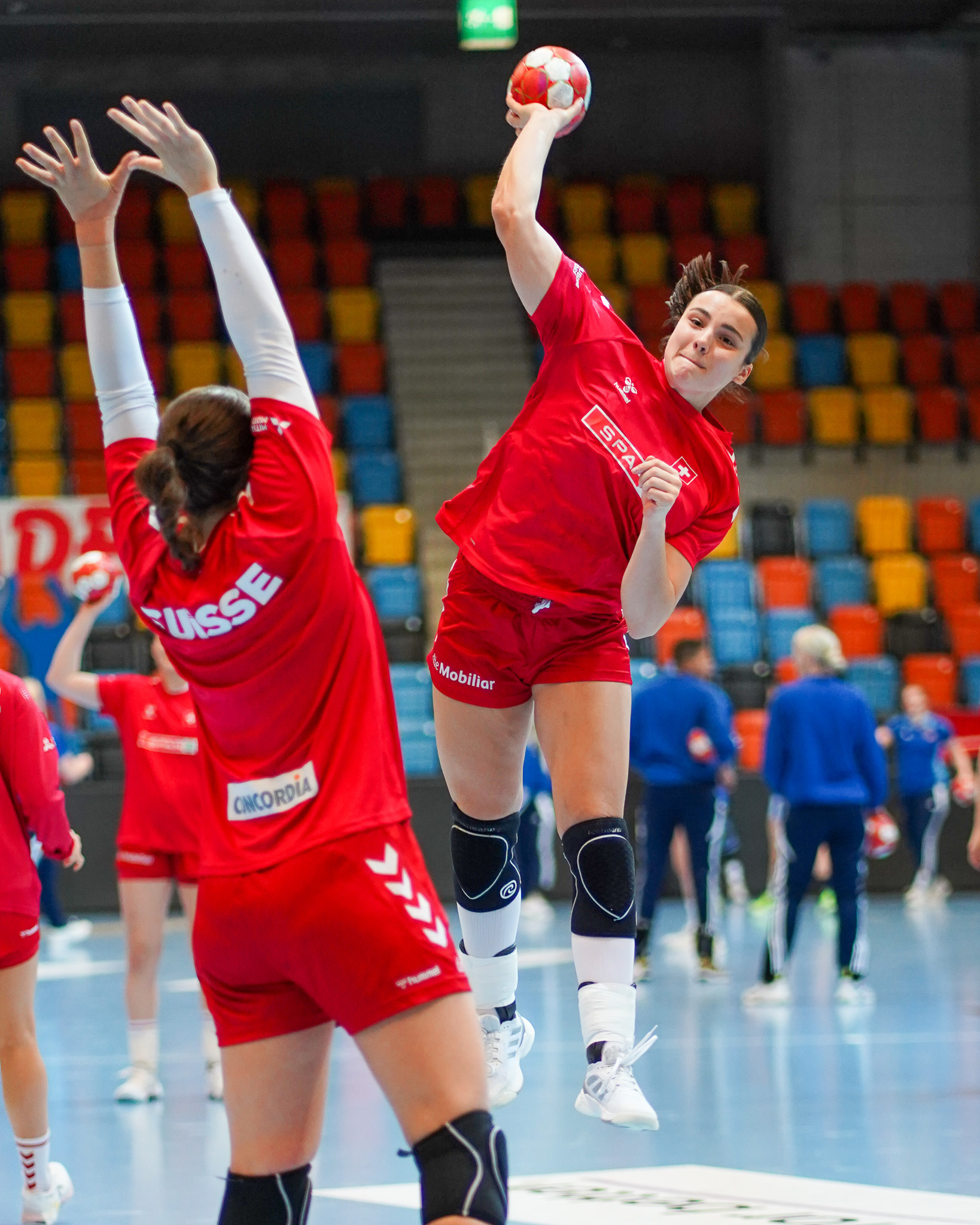 Norma Goldmann, Handball, Island vs Schweiz, Frauennationalmanschaft, Schweiz, EHF Women's Euro 2024